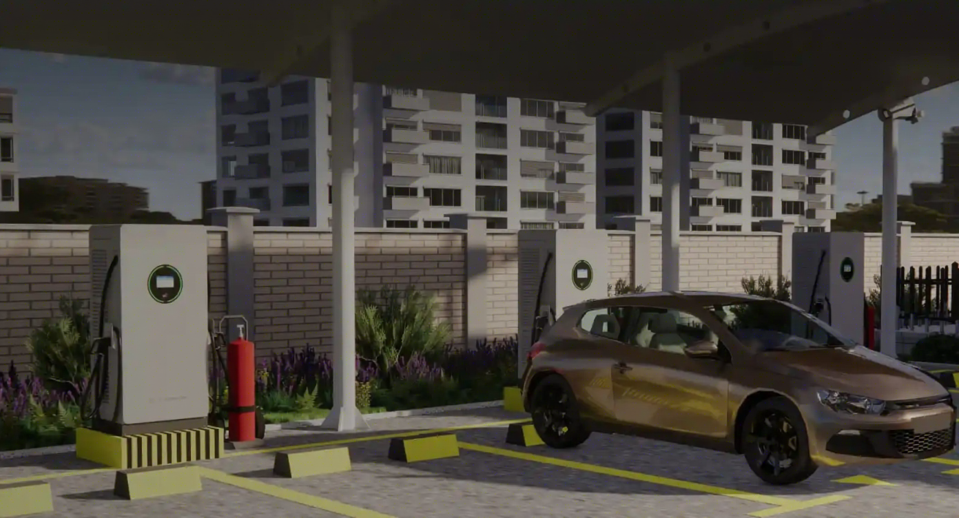 Integrated DC Charging Pile